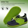 imageWateLves Water Shoes for Toddler Little Kid Minimalist Wide Barefoot Zero Drop Sole Splay Naturally Aqua Sneakers Boys GirlsYnNavy Green