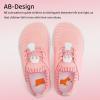 imageWateLves Water Shoes for Toddler Little Kid Minimalist Wide Barefoot Zero Drop Sole Splay Naturally Aqua Sneakers Boys GirlsYnPink
