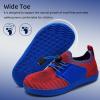 imageWateLves Water Shoes for Toddler Little Kid Minimalist Wide Barefoot Zero Drop Sole Splay Naturally Aqua Sneakers Boys GirlsYnRed Blue