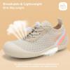 imageWateLves Wide Toddler Water Shoes Kids Barefoot Athletic Sneakers Girls Boys Quick Dry Aqua Socks for Beach Hiking Swim Kayak Sport Accessories Camping EssentialsBeige
