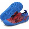 imageWateLves Wide Toddler Water Shoes Kids Barefoot Athletic Sneakers Girls Boys Quick Dry Aqua Socks for Beach Hiking Swim Kayak Sport Accessories Camping EssentialsRed Blue
