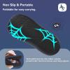 imageWateLves Wide Toddler Water Shoes Kids Barefoot Athletic Sneakers Girls Boys Quick Dry Aqua Socks for Beach Hiking Swim Kayak Sport Accessories Camping EssentialsDinosaurs