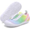 imageWateLves Wide Toddler Water Shoes Kids Barefoot Athletic Sneakers Girls Boys Quick Dry Aqua Socks for Beach Hiking Swim Kayak Sport Accessories Camping EssentialsColourful
