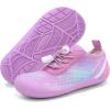 imageWateLves Wide Toddler Water Shoes Kids Barefoot Athletic Sneakers Girls Boys Quick Dry Aqua Socks for Beach Hiking Swim Kayak Sport Accessories Camping EssentialsFish Scales