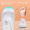 imageWateLves Wide Toddler Water Shoes Kids Barefoot Athletic Sneakers Girls Boys Quick Dry Aqua Socks for Beach Hiking Swim Kayak Sport Accessories Camping EssentialsWhite