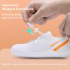 imageWateLves Wide Toddler Water Shoes Kids Barefoot Athletic Sneakers Girls Boys Quick Dry Aqua Socks for Beach Hiking Swim Kayak Sport Accessories Camping EssentialsWhite