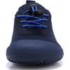 imageWateLves Wide Toddler Water Shoes Kids Barefoot Athletic Sneakers Girls Boys Quick Dry Aqua Socks for Beach Hiking Swim Kayak Sport Accessories Camping EssentialsNavy Blue
