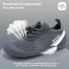 imageWateLves Wide Toddler Water Shoes Kids Barefoot Athletic Sneakers Girls Boys Quick Dry Aqua Socks for Beach Hiking Swim Kayak Sport Accessories Camping EssentialsDark Gray