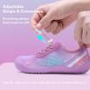 imageWateLves Wide Toddler Water Shoes Kids Barefoot Athletic Sneakers Girls Boys Quick Dry Aqua Socks for Beach Hiking Swim Kayak Sport Accessories Camping EssentialsFish Scales