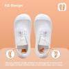 imageWateLves Wide Toddler Water Shoes Kids Barefoot Athletic Sneakers Girls Boys Quick Dry Aqua Socks for Beach Hiking Swim Kayak Sport Accessories Camping EssentialsWhite