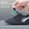 imageWateLves Wide Toddler Water Shoes Kids Barefoot Athletic Sneakers Girls Boys Quick Dry Aqua Socks for Beach Hiking Swim Kayak Sport Accessories Camping EssentialsDark Gray