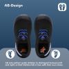 imageWateLves Wide Toddler Water Shoes Kids Barefoot Athletic Sneakers Girls Boys Quick Dry Aqua Socks for Beach Hiking Swim Kayak Sport Accessories Camping EssentialsBlack Blue