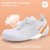 imageWateLves Wide Toddler Water Shoes Kids Barefoot Athletic Sneakers Girls Boys Quick Dry Aqua Socks for Beach Hiking Swim Kayak Sport Accessories Camping EssentialsWhite