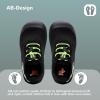 imageWateLves Wide Toddler Water Shoes Kids Barefoot Athletic Sneakers Girls Boys Quick Dry Aqua Socks for Beach Hiking Swim Kayak Sport Accessories Camping EssentialsBlackGreen