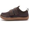 imageWateLves Wide Toddler Water Shoes Kids Barefoot Beach Swim Aqua Shoes Boys Girls Breathable Mesh Walking Hook and Loop SneakersBrown