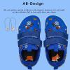 imageWateLves Wide Toddler Water Shoes Kids Barefoot Beach Swim Aqua Shoes Boys Girls Breathable Mesh Walking Hook and Loop SneakersExcavator