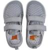 imageWateLves Wide Toddler Water Shoes Kids Barefoot Beach Swim Aqua Shoes Boys Girls Breathable Mesh Walking Hook and Loop SneakersLight Gray