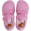 imageWateLves Wide Toddler Water Shoes Kids Barefoot Beach Swim Aqua Shoes Boys Girls Breathable Mesh Walking Hook and Loop SneakersPink