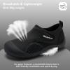imageWateLves Wide Toddler Water Shoes Kids Quick Dry Barefoot Shoes Girls Boys Aqua Athletic Sneakers for Beach Hiking Swim Kayak Sport Accessories Camping EssentialsBlack