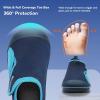 imageWateLves Wide Toddler Water Shoes Kids Quick Dry Barefoot Shoes Girls Boys Aqua Athletic Sneakers for Beach Hiking Swim Kayak Sport Accessories Camping EssentialsNavy Blue