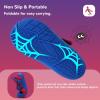 imageWateLves Wide Toddler Water Shoes Kids Quick Dry Barefoot Shoes Girls Boys Aqua Athletic Sneakers for Beach Hiking Swim Kayak Sport Accessories Camping EssentialsBlue Red