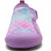 imageWateLves Wide Toddler Water Shoes Kids Quick Dry Barefoot Shoes Girls Boys Aqua Athletic Sneakers for Beach Hiking Swim Kayak Sport Accessories Camping EssentialsFish Scales