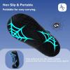 imageWateLves Wide Toddler Water Shoes Kids Quick Dry Barefoot Shoes Girls Boys Aqua Athletic Sneakers for Beach Hiking Swim Kayak Sport Accessories Camping EssentialsSharks