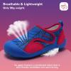 imageWateLves Wide Toddler Water Shoes Kids Quick Dry Barefoot Shoes Girls Boys Aqua Athletic Sneakers for Beach Hiking Swim Kayak Sport Accessories Camping EssentialsBlue Red