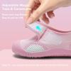 imageWateLves Wide Toddler Water Shoes Kids Quick Dry Barefoot Shoes Girls Boys Aqua Athletic Sneakers for Beach Hiking Swim Kayak Sport Accessories Camping EssentialsPink