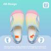 imageWateLves Wide Toddler Water Shoes Kids Quick Dry Barefoot Shoes Girls Boys Aqua Athletic Sneakers for Beach Hiking Swim Kayak Sport Accessories Camping EssentialsColourful