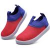 imageWateLves Toddler Water Shoes Kids Boys and Girls  QuickDry MultiPurpose Casual Water Sneakers Slip On with Drainage Holes for Swim Walking Beach Vacation EssentialsRedBlue