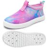 imageWateLves Toddler Water Shoes Kids Boys and Girls Quick Dry Water Sneakers Slip On Aqua Swim Shoes for Beach Daily WalkingMulticolor