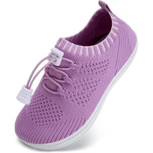 imageWateLves Water Shoes for Toddler Little Kid Minimalist Wide Barefoot Zero Drop Sole Splay Naturally Aqua Sneakers Boys GirlsDqPurple