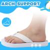 image:imageWateLves Girls Flip Flops Toddler Boys Girls NonSlip Sport Sandals for Beach Swim PoolLittle KidBig KidWhite