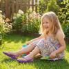 image:imageWateLves Girls amp Boys Kids Flip Flop summer Slide Sandals Slip on Suitable for Bath Shower Beach pool Little KidBig KidFish Scales Pink Purple