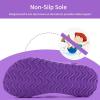 image:imageWateLves Girls amp Boys Kids Flip Flop summer Slide Sandals Slip on Suitable for Bath Shower Beach pool Little KidBig KidFish Scales Pink Purple