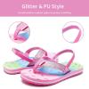 image:imageWateLves Girls amp Boys Kids Flip Flop summer Slide Sandals Slip on Suitable for Bath Shower Beach pool Little KidBig KidIce Cream