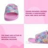 image:imageWateLves Girls amp Boys Slide Sandals Kids Summer Slippers Slip On for Outdoor Beach Pool Shower Little KidBig KidGlitter Scales
