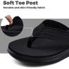 image:imageWateLves Kid Sport Flip Flops Unisex Boys Girls Thong Sandals Casual Sandal Shoes for Beach Swimming PoolPu Black