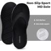 image:imageWateLves Kid Sport Flip Flops Unisex Boys Girls Thong Sandals Casual Sandal Shoes for Beach Swimming PoolPu Black