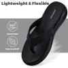 image:imageWateLves Kid Sport Flip Flops Unisex Boys Girls Thong Sandals Casual Sandal Shoes for Beach Swimming PoolPu Black