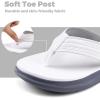 image:imageWateLves Kid Sport Flip Flops Unisex Boys Girls Thong Sandals Casual Sandal Shoes for Beach Swimming PoolPu White