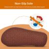 image:imageWateLves Kids Flip Flops Boys Girls Sandals Youth Big Kid Summer Slip on Thong Slide Sandals for Beach Pool Shower LittleBig KidBrownGreen