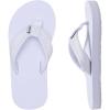 image:imageWateLves Girls Flip Flops Toddler Boys Girls NonSlip Sport Sandals for Beach Swim PoolLittle KidBig KidWhite