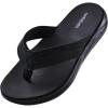 image:imageWateLves Kid Sport Flip Flops Unisex Boys Girls Thong Sandals Casual Sandal Shoes for Beach Swimming PoolPu Black