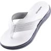 image:imageWateLves Kid Sport Flip Flops Unisex Boys Girls Thong Sandals Casual Sandal Shoes for Beach Swimming PoolPu White