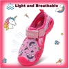 image:imageWateLves Girls Boys Water Shoes Quick Dry Slip Aqua Socks for Beach Swim Pool Sandals Outdoor ToddlerLittle KidUnicorn Pink29