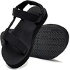 image:imageWateLves Kids Sandals Boys Girls Lightweight Nonslip Athletic Sandals with Adjustable Webbing for Hiking Walking Beach Water SportsBlack