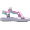 image:imageWateLves Kids Sandals Boys Girls Lightweight Nonslip Athletic Sandals with Adjustable Webbing for Hiking Walking Beach Water SportsGradient Pink Green