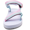 image:imageWateLves Kids Sandals Boys Girls Lightweight Nonslip Athletic Sandals with Adjustable Webbing for Hiking Walking Beach Water SportsGradient Pink Green